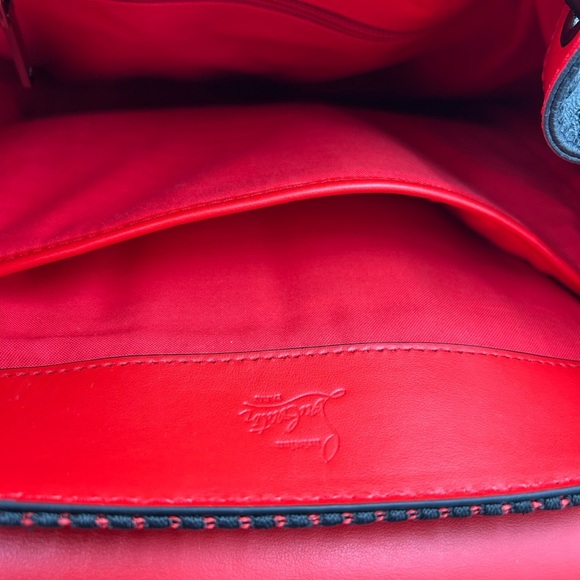 Unisex, Christian Louboutin, EXPLORAFUNK, black calf, leather backpack spiked - Picture 5 of 16